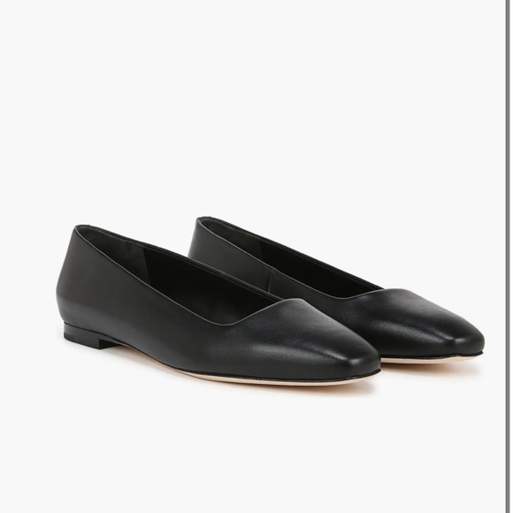 VINCE  black Brodi Flat Women 
$275 size 8 New - Picture 1 of 16